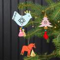 Wooden Tree Christmas Decoration