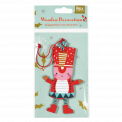 Wooden Soldier Christmas Decoration