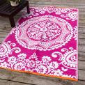 Pink Recycled Floor Mat 