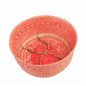 Small Coral Seagrass Basket