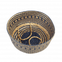 Small Navy Blue Seagrass Basket