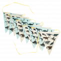 Prehistoric Land Paper Bunting