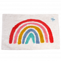 Rainbow Tufted Cotton Bath Mat