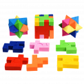 Wild Bear 3d Puzzle Erasers (set Of 4)