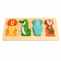 Colourful Creatures Wooden Puzzle