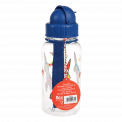 Clear Space Age Kids Water Bottle 500ml