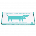 Sausage Dog Metal Wall Hanger