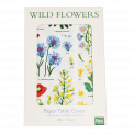 Wild Flowers Paper Table Cover