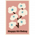 Blossom Tree Birthday Card