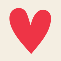 Big Heart Greeting Card