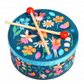 Fairies In The Garden Drum With Drumsticks