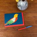 Patterned Bird Greeting Card