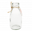 Traditional school milk bottle