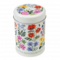 Wild Flowers cannister tin