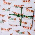 Wrapping Paper (5 Sheets) - Sausage Dog