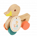 Wooden Push Along Toy - Duck