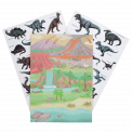 Prehistoric Land Reusable Stickers And Scenes