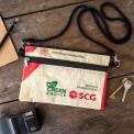 Recycled Cement Bag Travel Pouch