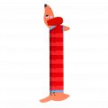 Wooden Ruler - Sausage Dog