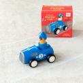 Push Down Action Racing Car Blue