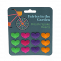 Bicycle Spoke Hearts - Fairies In The Garden