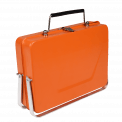 Portable Suitcase Bbq - Orange