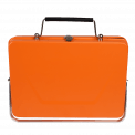 Portable Suitcase Bbq - Orange