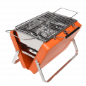 Portable Suitcase Bbq - Orange