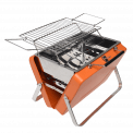 Portable Suitcase Bbq - Orange