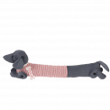 Sausage Dog Draught Excluder - Pink Jumper