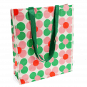 Shopping Bag - Pink And Green Daisy