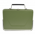 Portable Suitcase Bbq - Dark Green