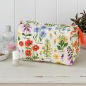 Quilted Wash Bag - Wild Flowers