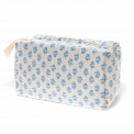 Quilted Wash Bag - Cornflower