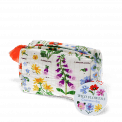 Quilted Makeup Bag - Wild Flowers