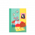 Mouse In A House A6 Notebook