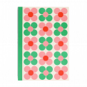 A5 Notebook - Pink And Green Daisy