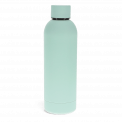 Rubber Coated Steel Bottle 500ml - Eggshell Blue