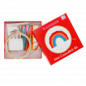 Mini cross-stitch kit - Rainbow