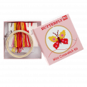 Butterfly mini cross stitch kit