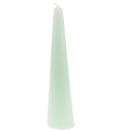 Tall cone candle - Mint green