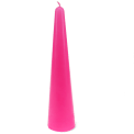 Tall cone candle - Bright Pink