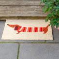 Sausage dog doormat