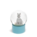 Mini glitter globe - Bunny