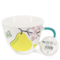 New bone china mug - Pear