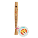Playful Tunes Holz-Blockflöte Für Kinder – Ab 3 Jahre, Mit Bunten Motiven, Aus FSC-Holz