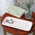 Enamel decorative tray - Pink