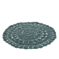 Crochet placemat - Teal