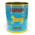 Jumbo storage tin - Leopard