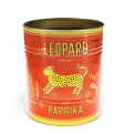 Large storage tin - Leopard